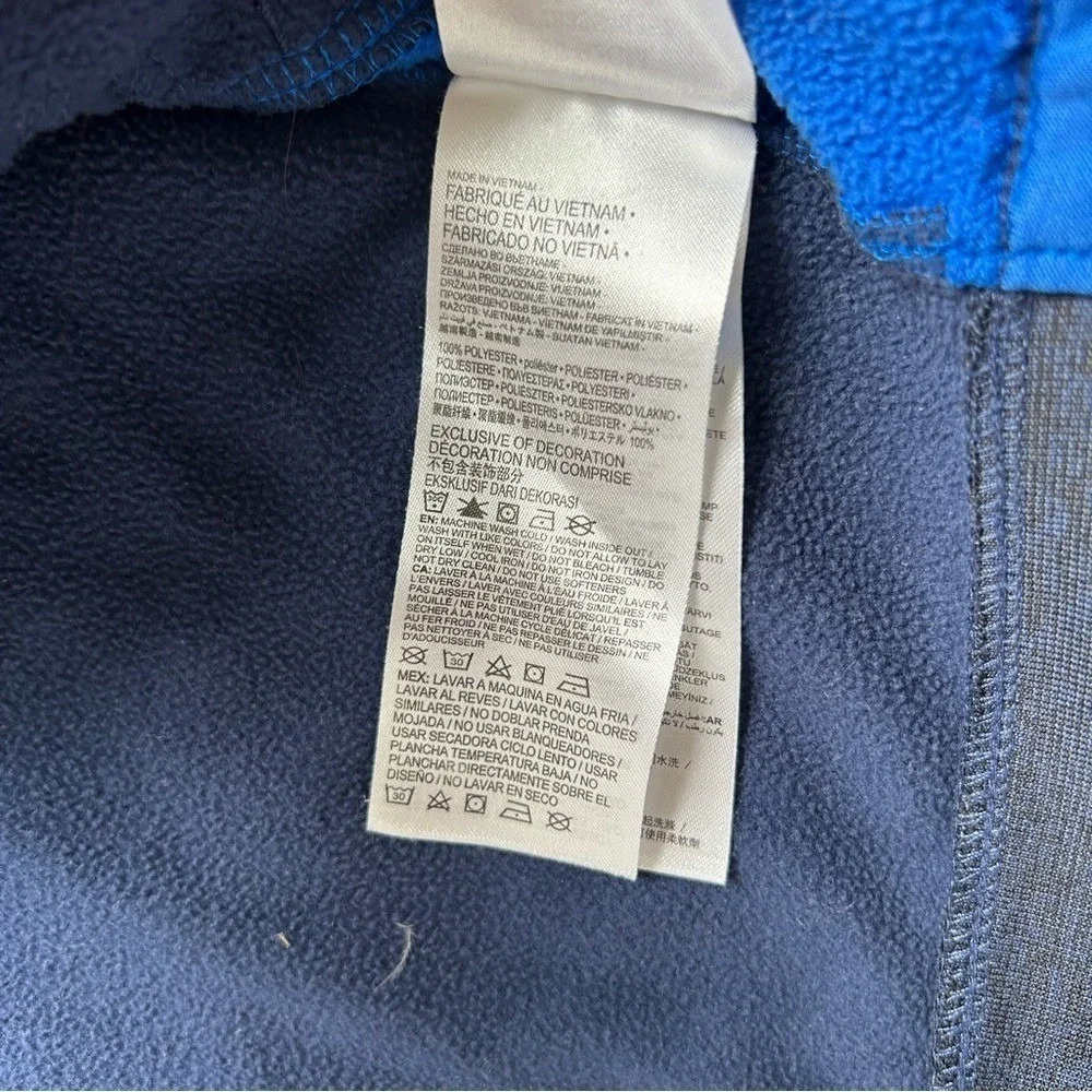 Nike Dri-FIT Boys Full Zip Hoodie I‎ Navy Blue Space Dye Jacket I Size 24M